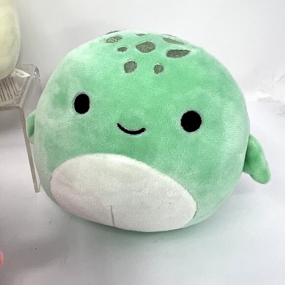 Lot of 4 Squishmallow Plush Stuffed Animal Dog Sea Turtle fish The Orca Whale - Picture 13 of 16